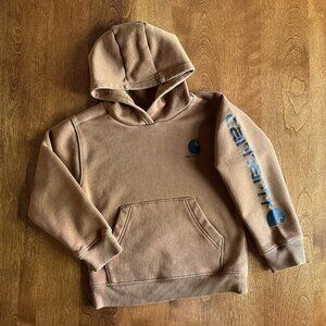 Carhartt tan logo hoodie 6
